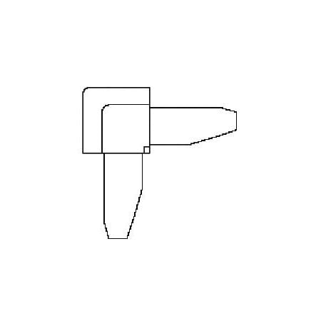 Strybuc External Corner Plastic White 90H-1121